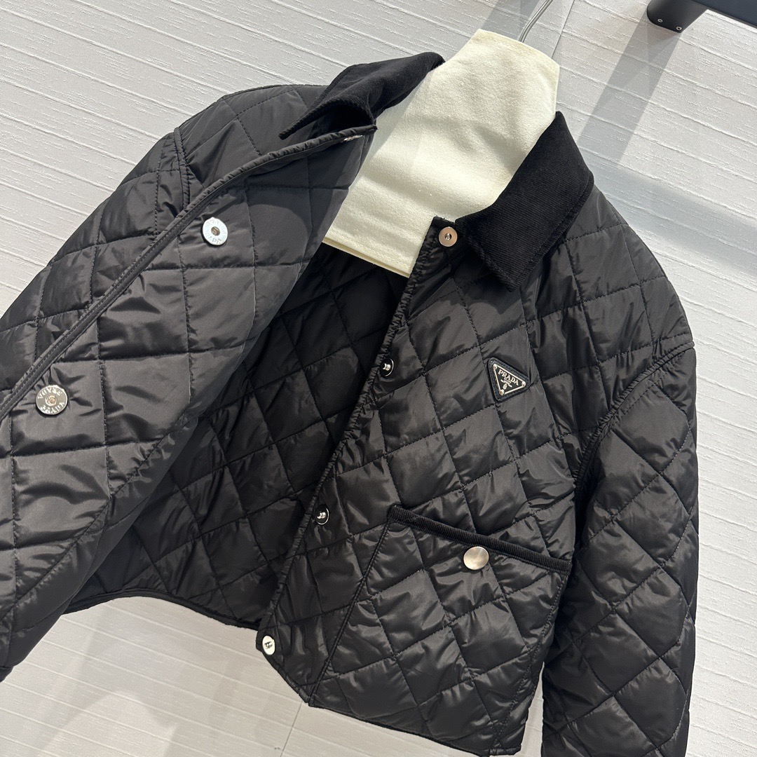 Prada ライトRe-Nylon クロップド ジャケット