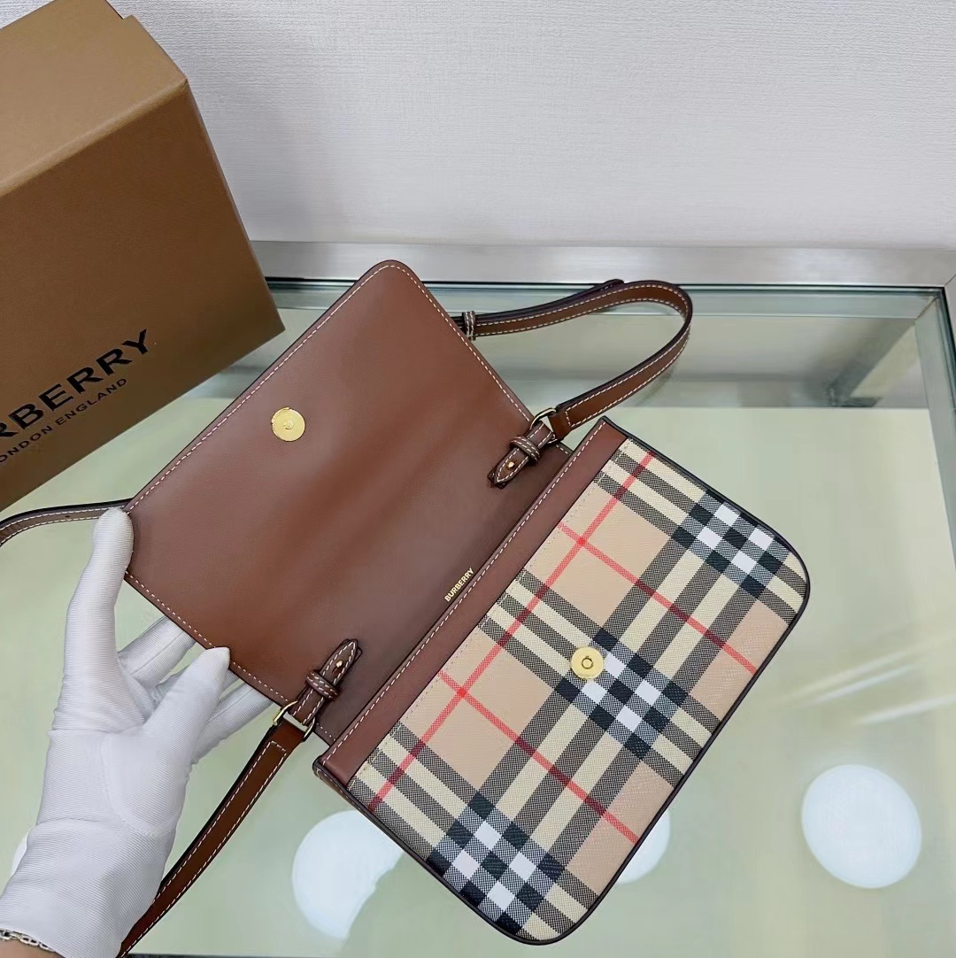 ★BURBERRY★ヴィンテージチェック ペニーバッグ★