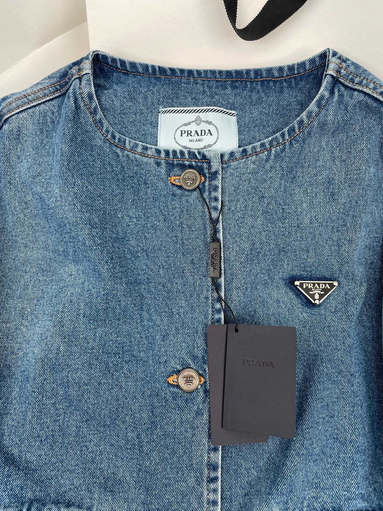 Prada デニム ブルゾンジャケット