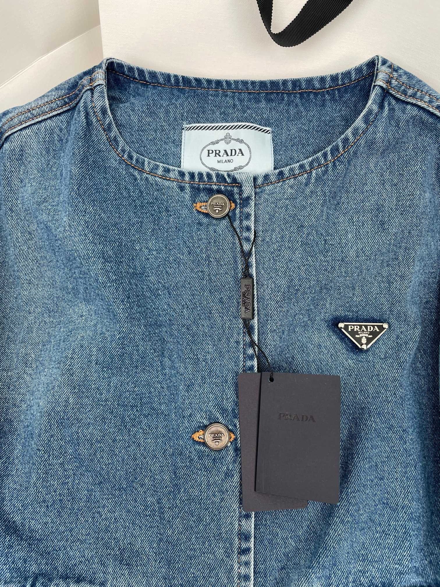 Prada デニム ブルゾンジャケット