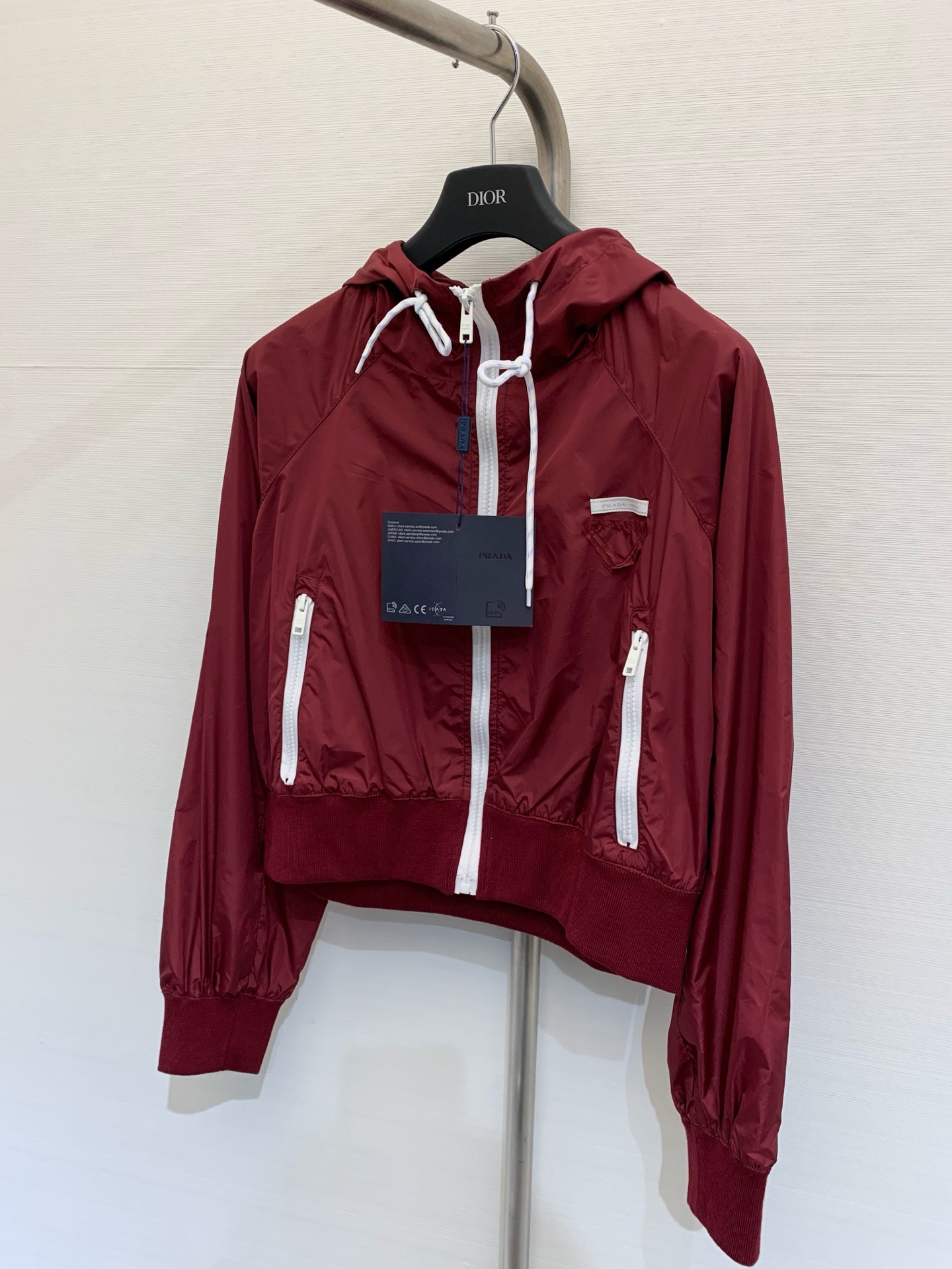 Prada ライトウェイト Re-Nylon ブルゾンジャケット