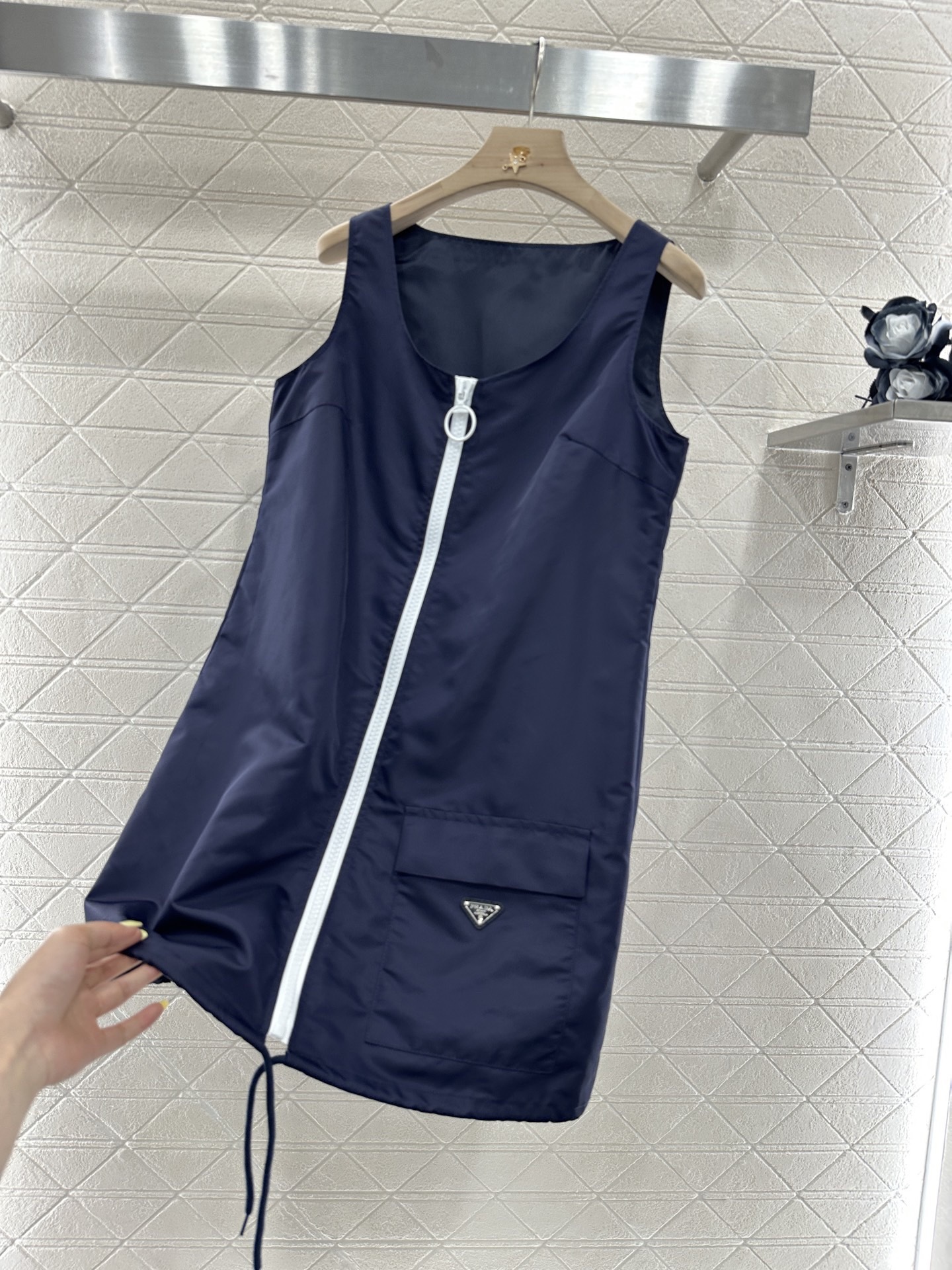 Prada Re-Nylon ミニドレス