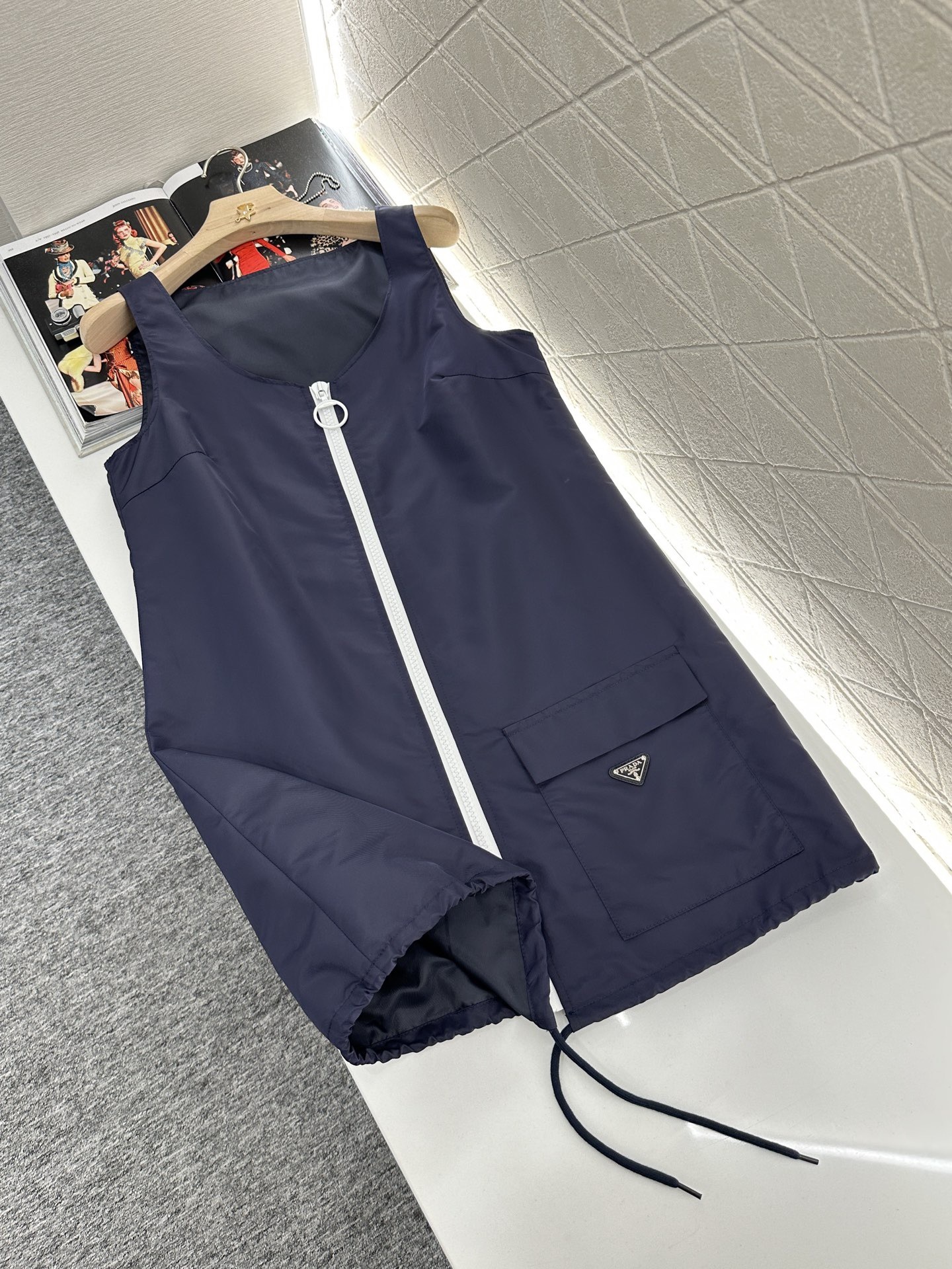 Prada Re-Nylon ミニドレス