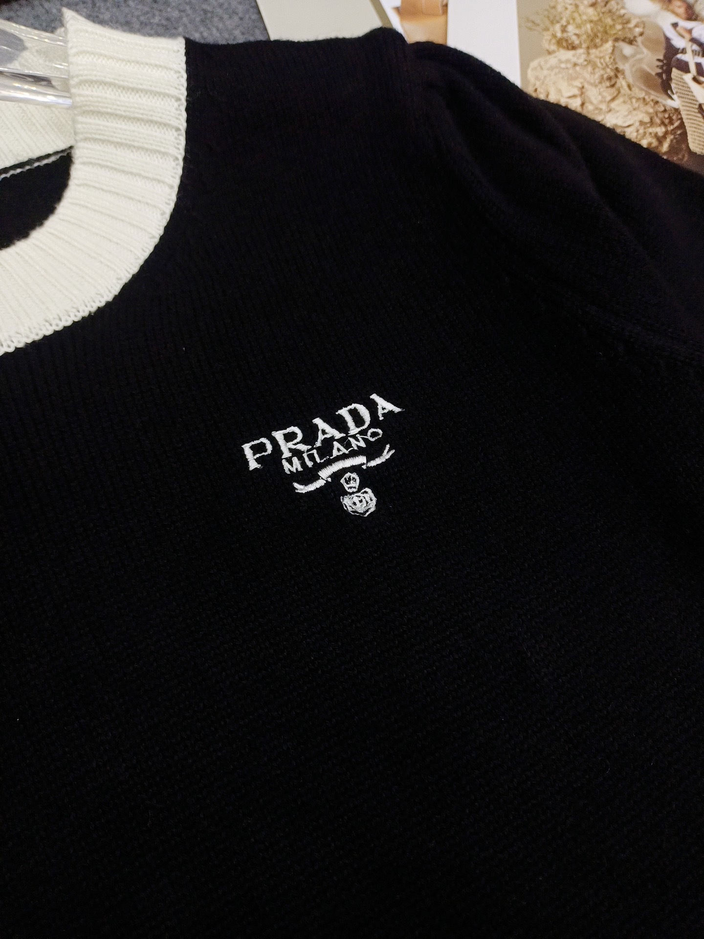 Prada  コットン ミニドレス