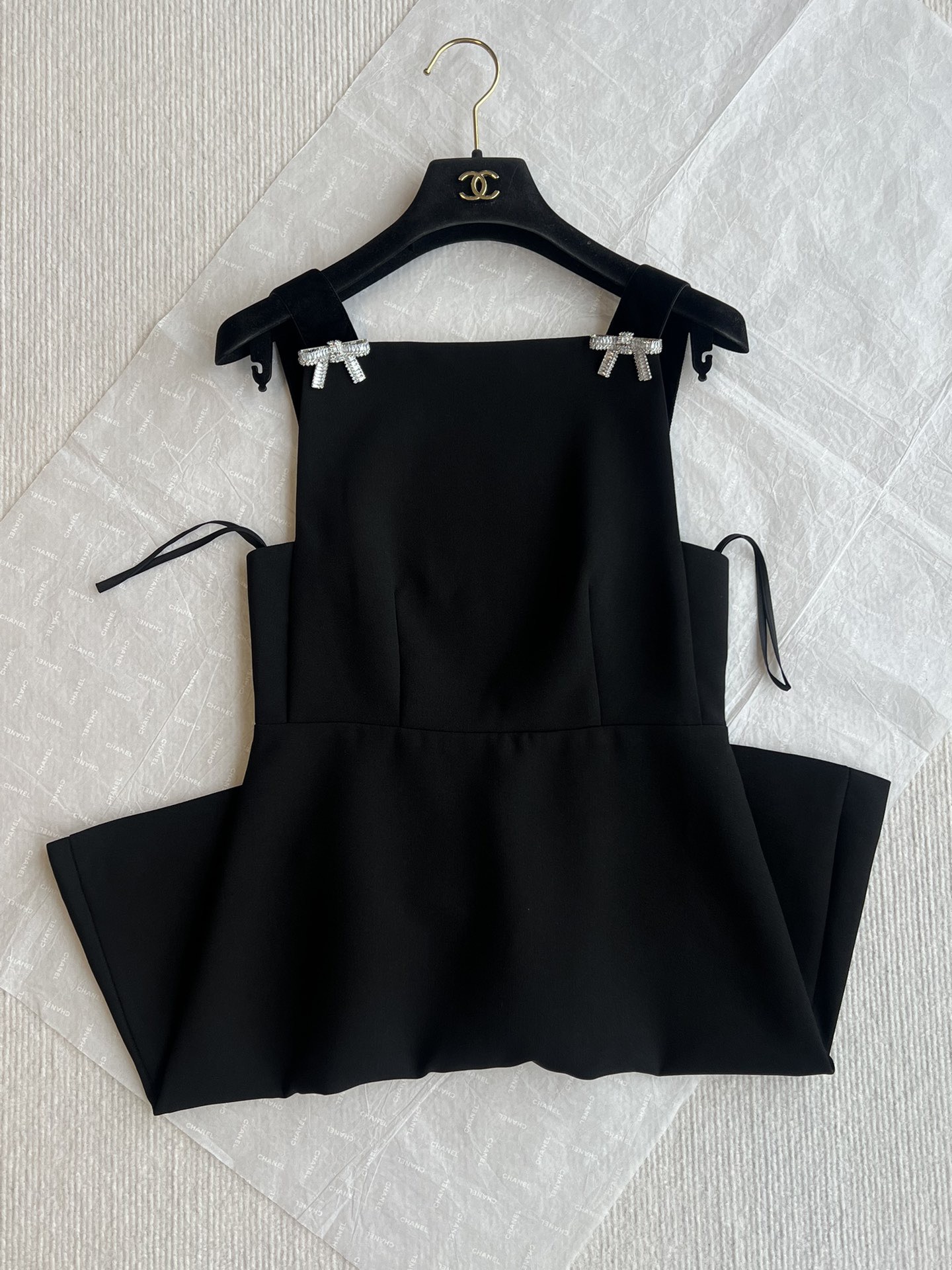 Prada エンブロイダリー キャディ ショートドレス