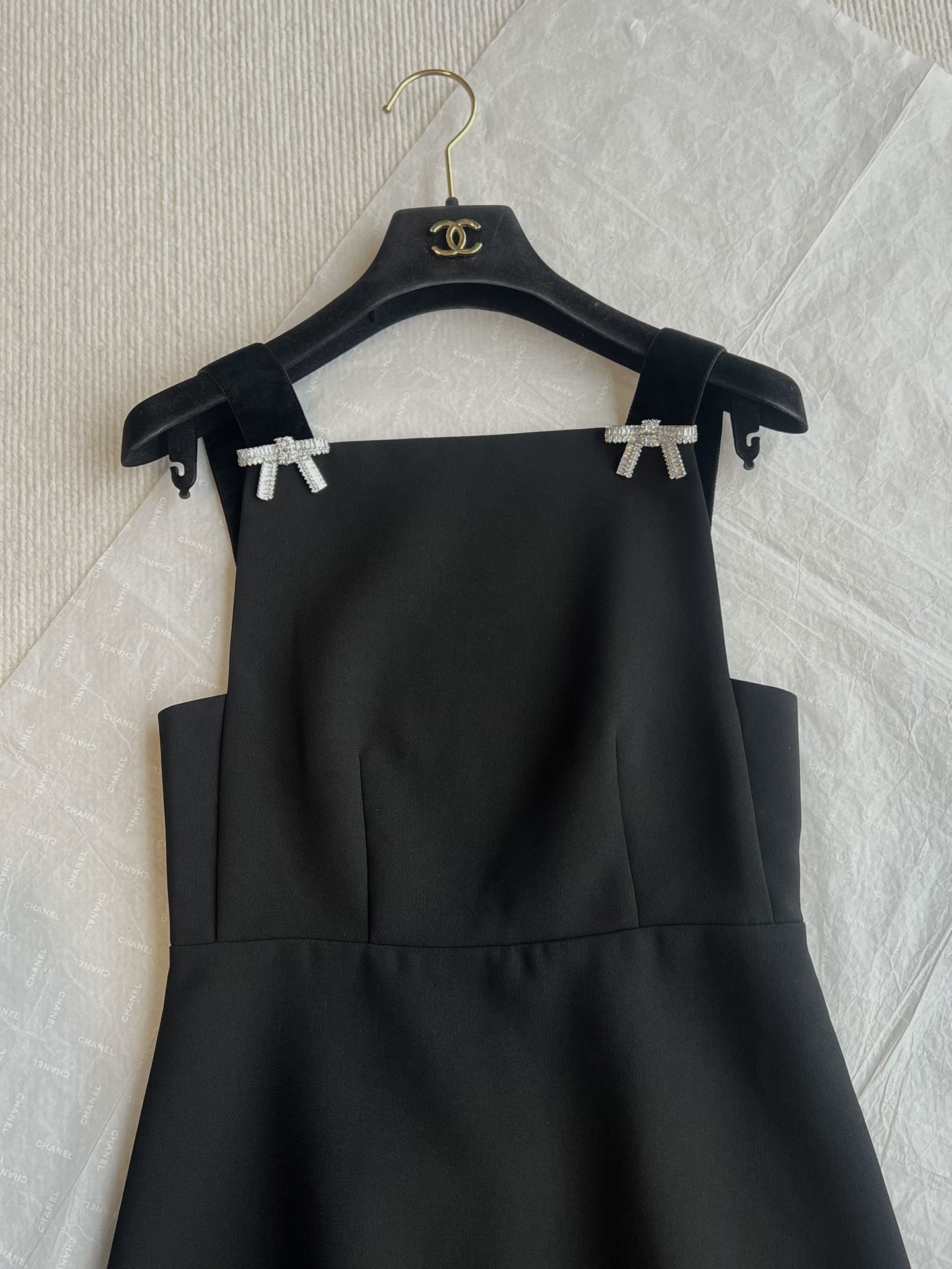 Prada エンブロイダリー キャディ ショートドレス