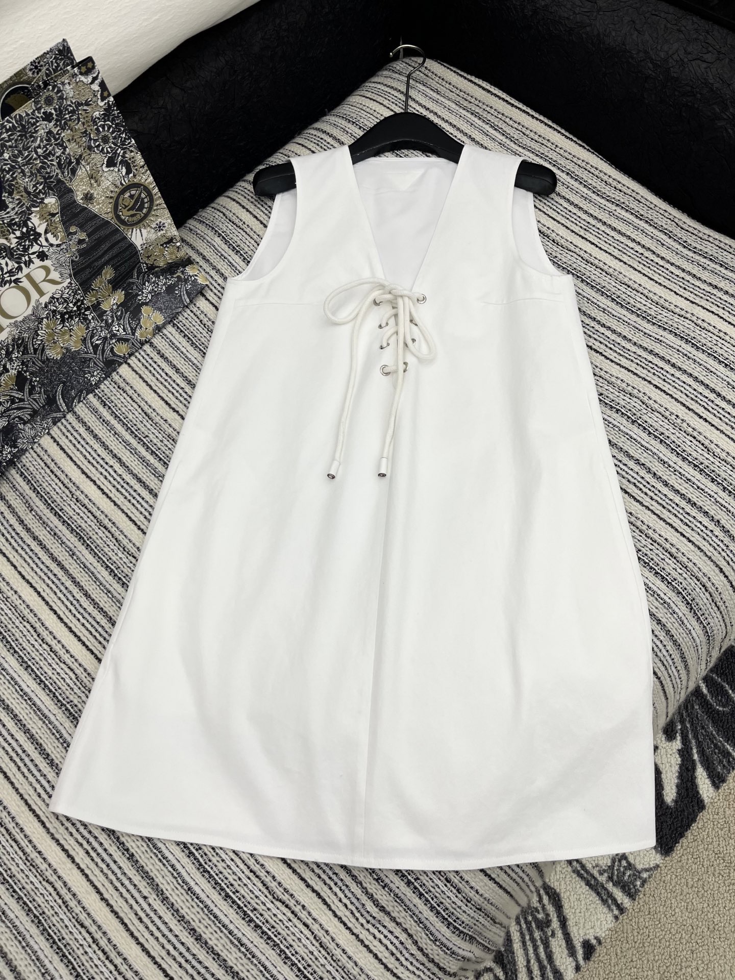 Prada オールドサテン ミニドレス