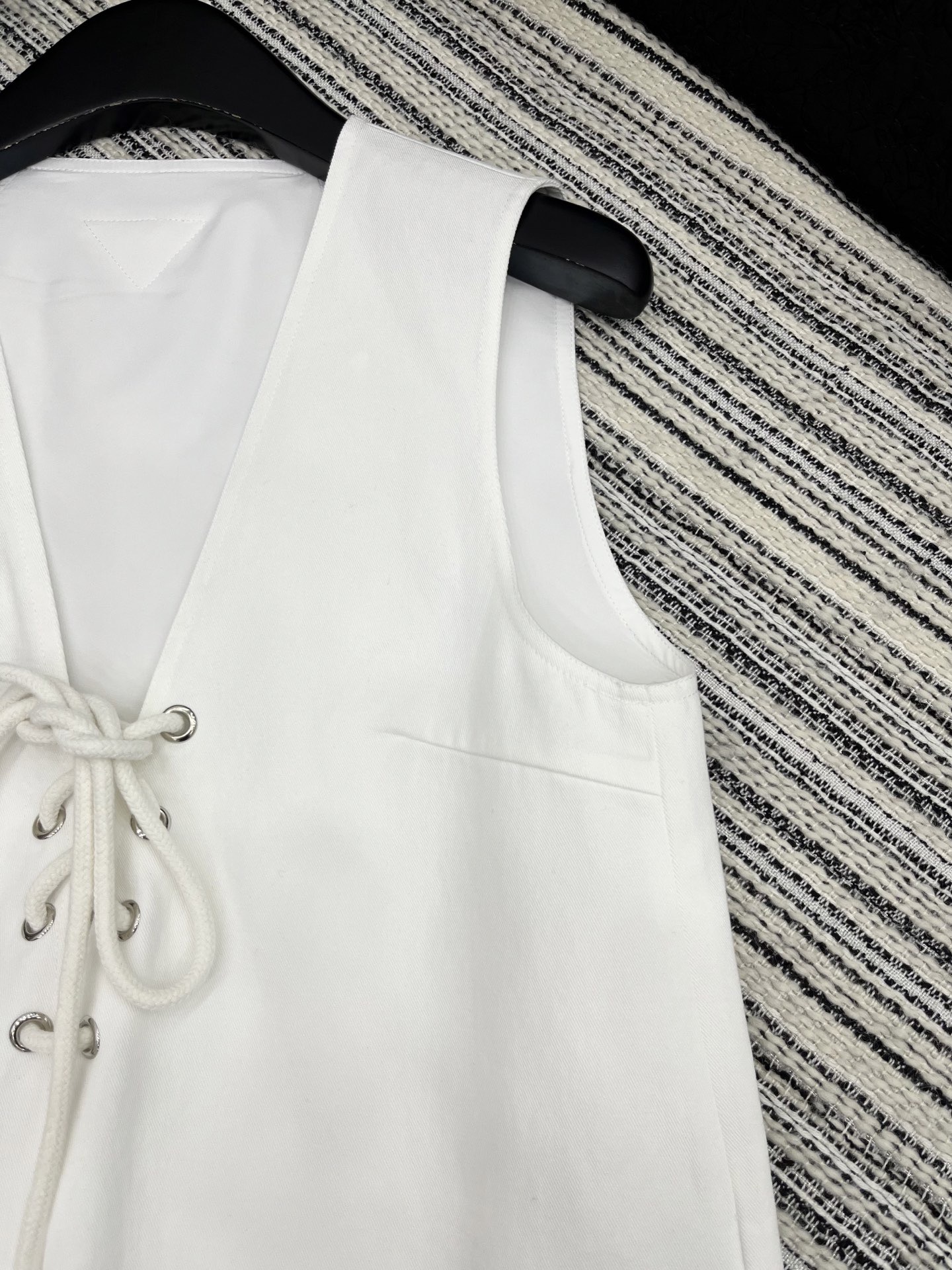 Prada オールドサテン ミニドレス