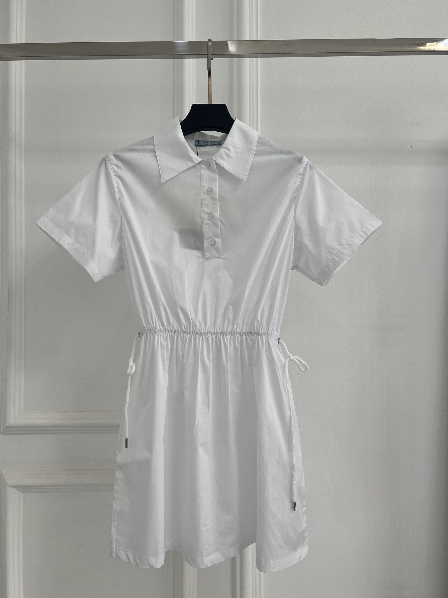 Prada ポプリン ミニドレス