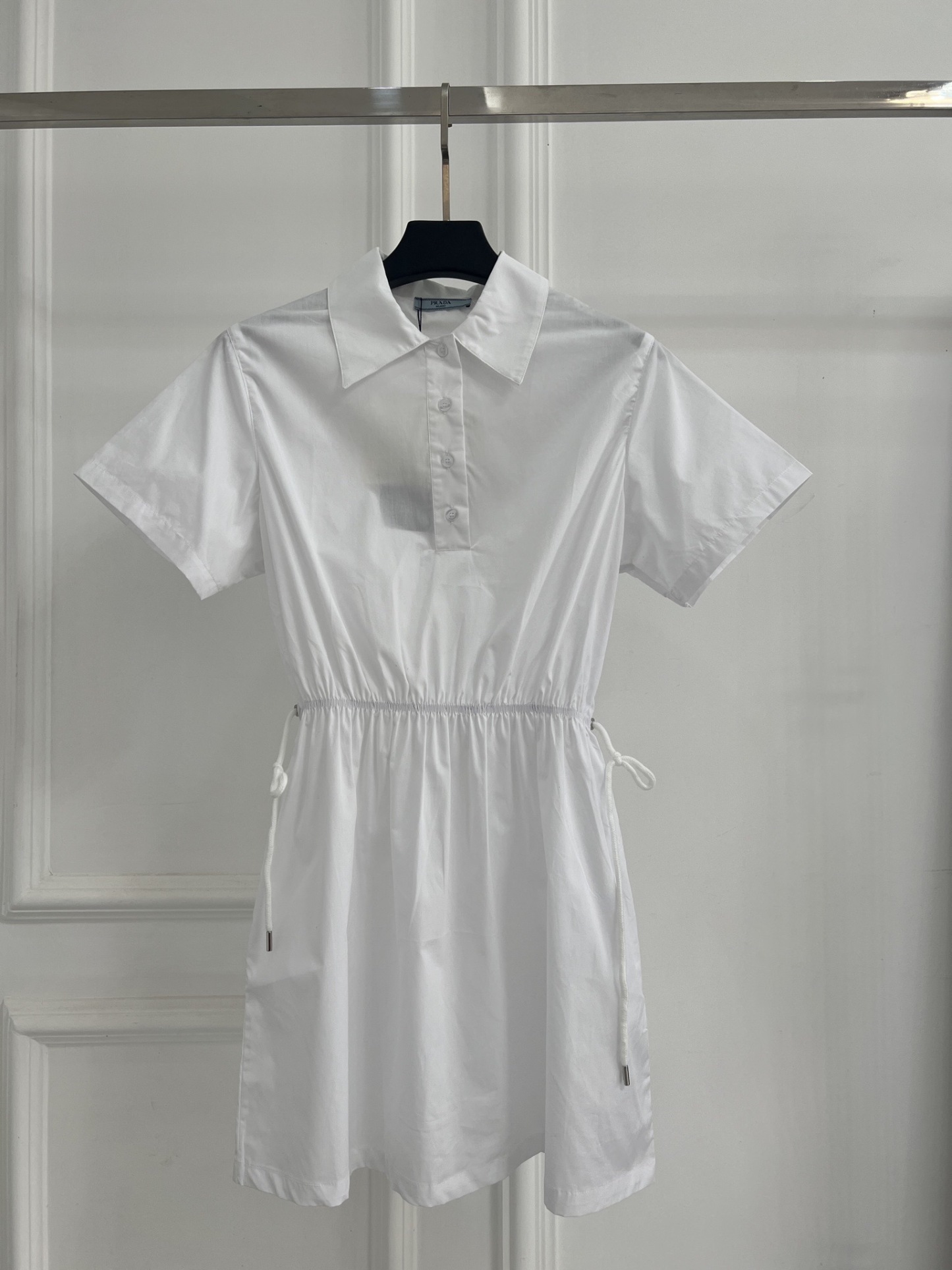 Prada ポプリン ミニドレス