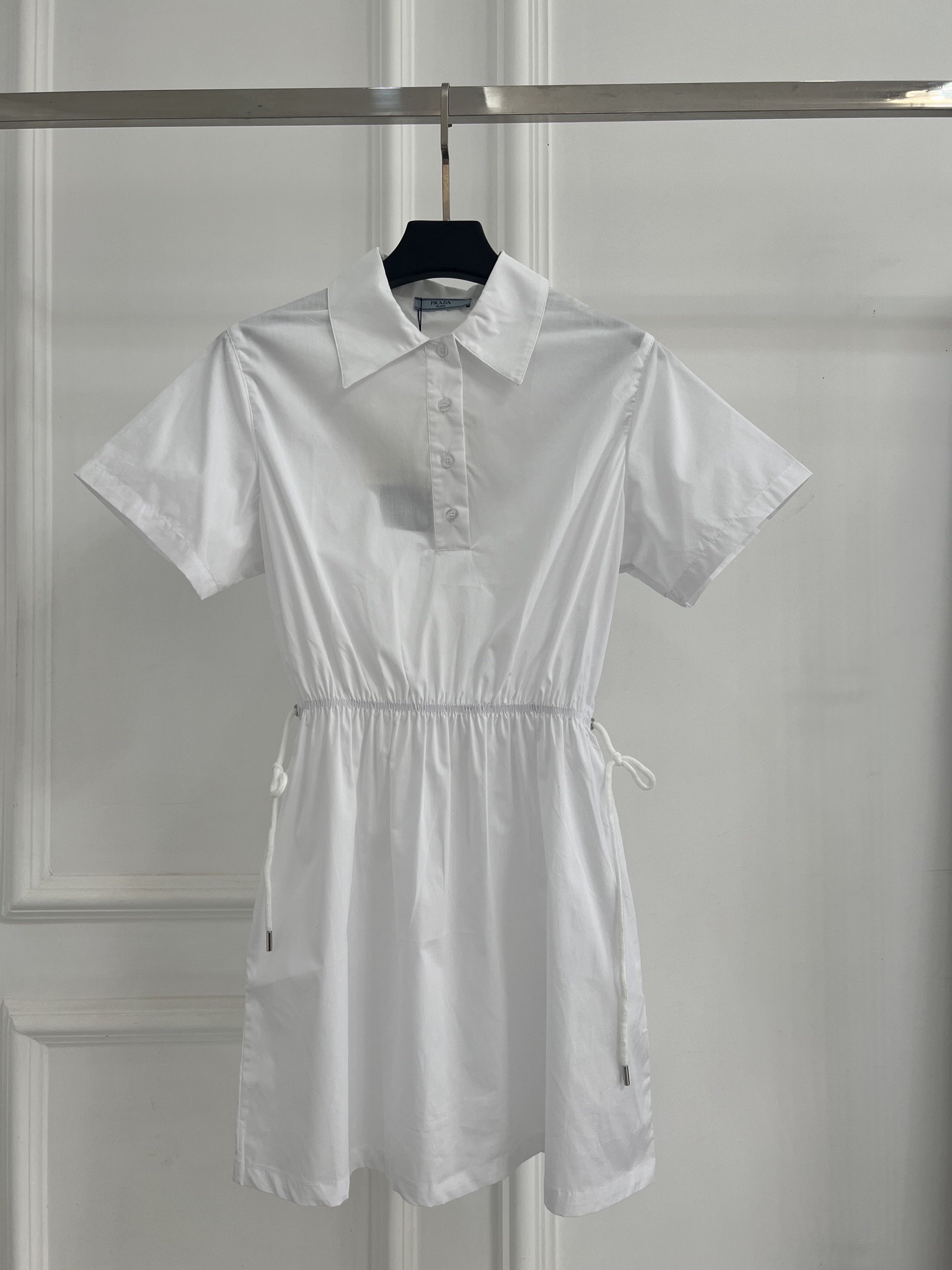 Prada ポプリン ミニドレス