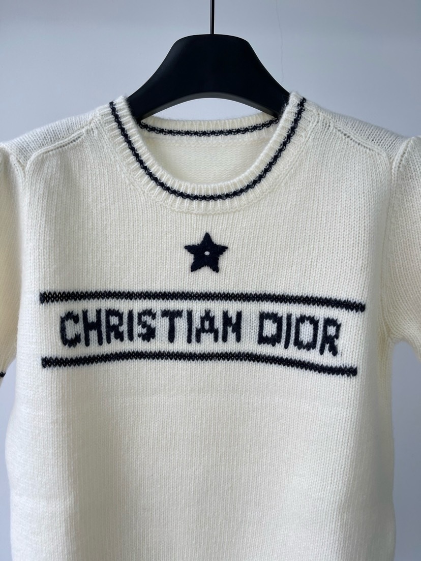 DIOR ショートスリーブ セーター