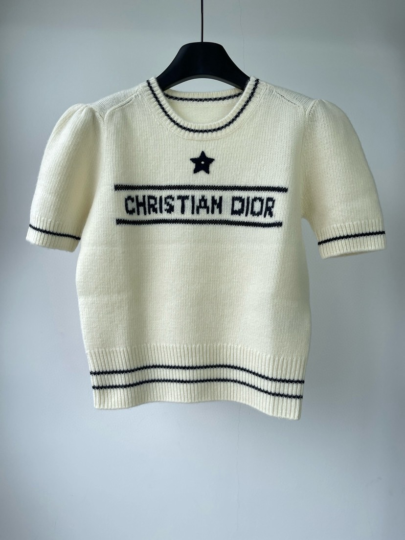 DIOR ショートスリーブ セーター