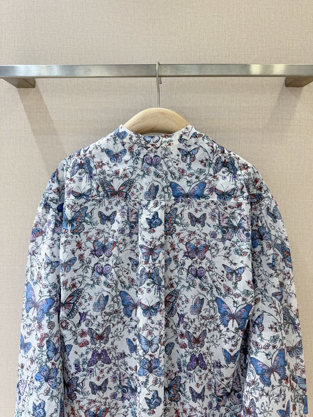 DIOR ブラウス トワル ドゥ ジュイ パピヨン コットンモスリン