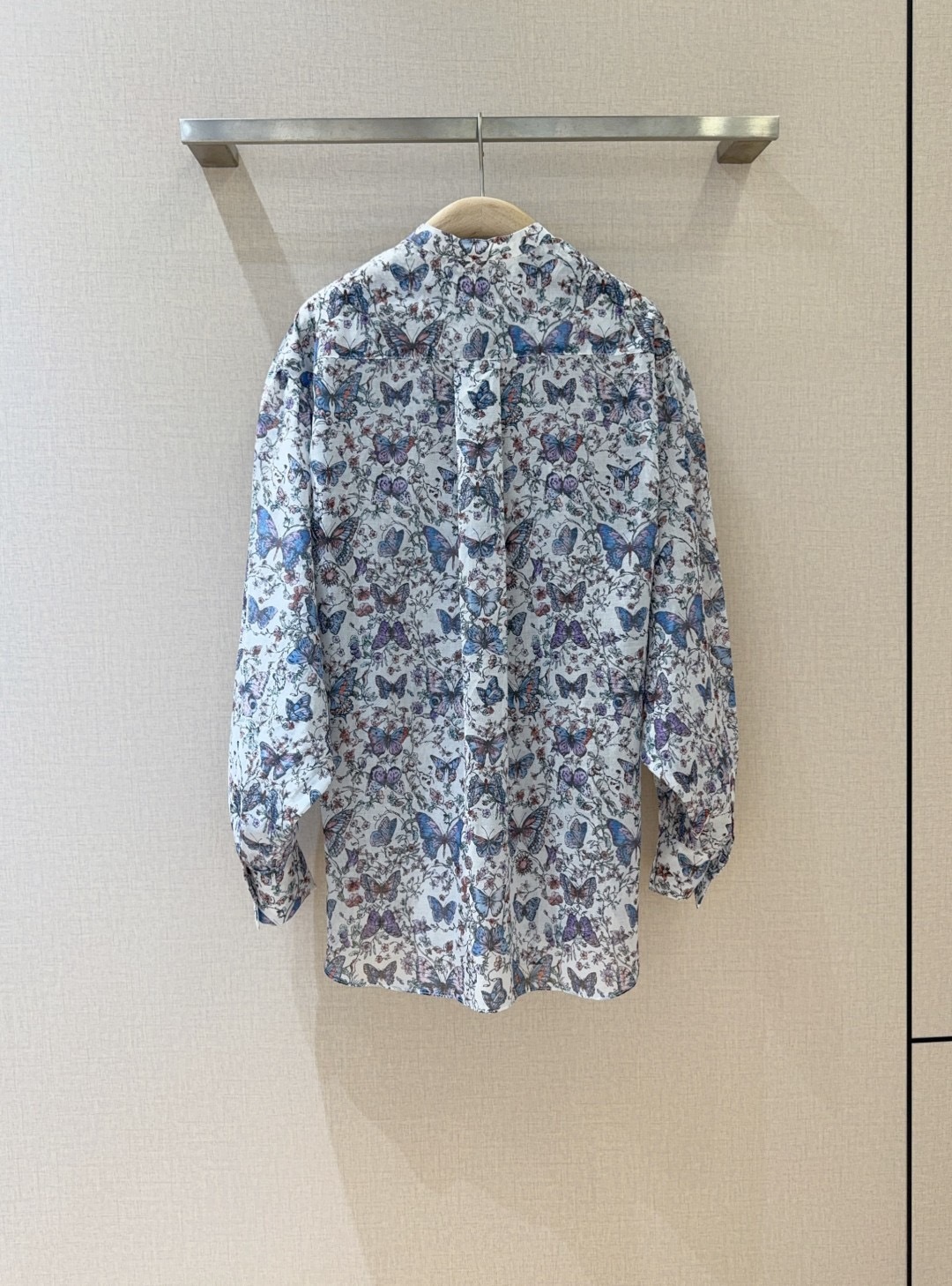 DIOR ブラウス トワル ドゥ ジュイ パピヨン コットンモスリン