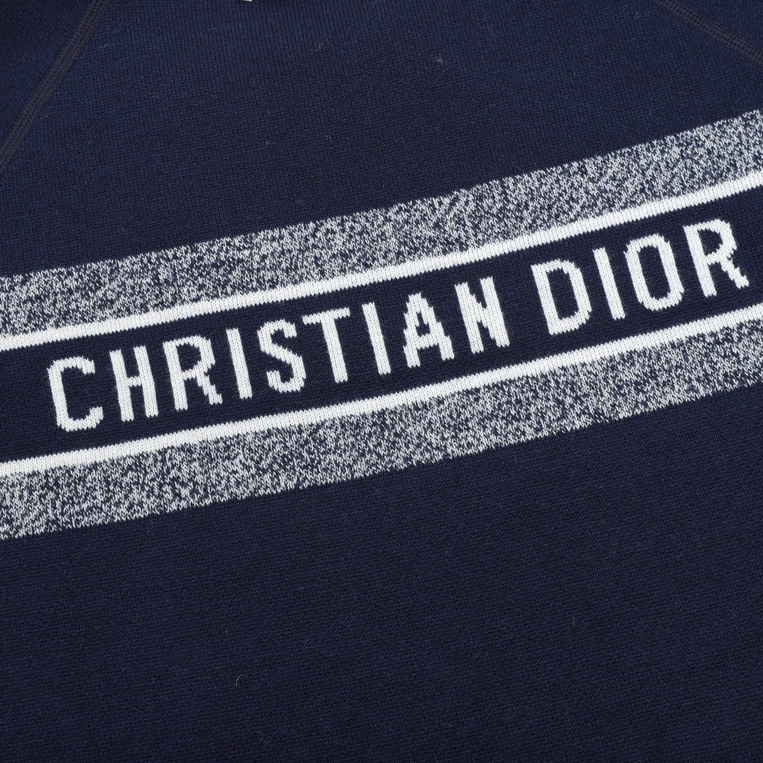 DIOR リバーシブル ラウンドネックセーター