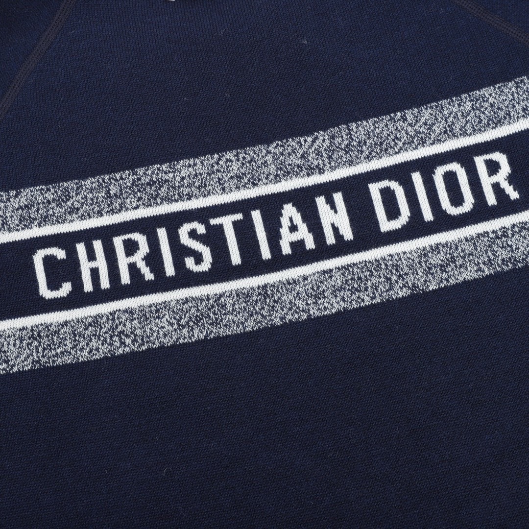 DIOR リバーシブル ラウンドネックセーター