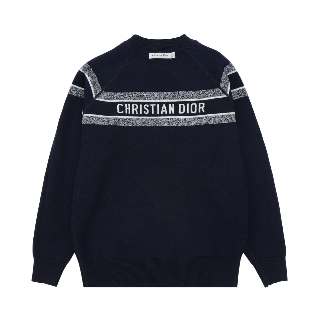 DIOR リバーシブル ラウンドネックセーター