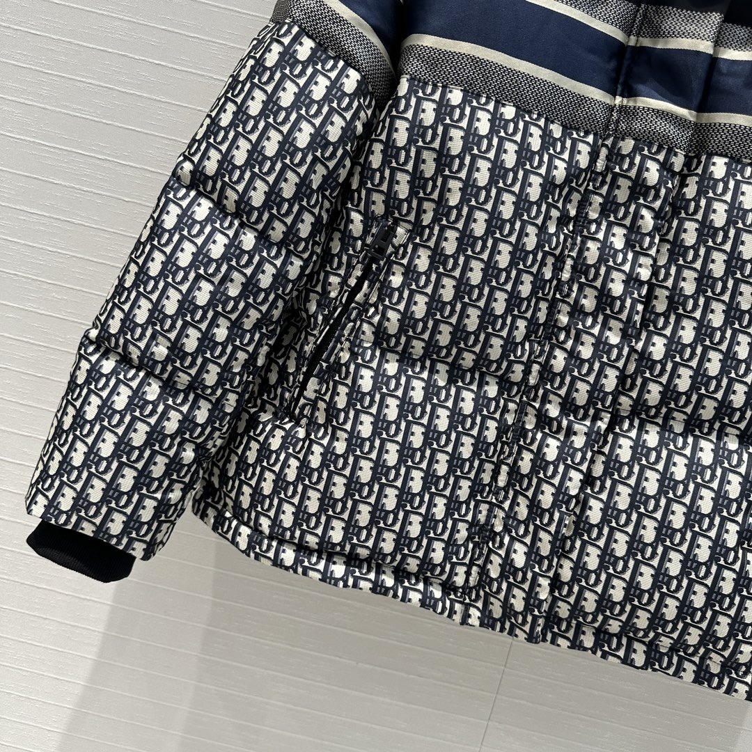 DIOR リバーシブル クロップド パファージャケット