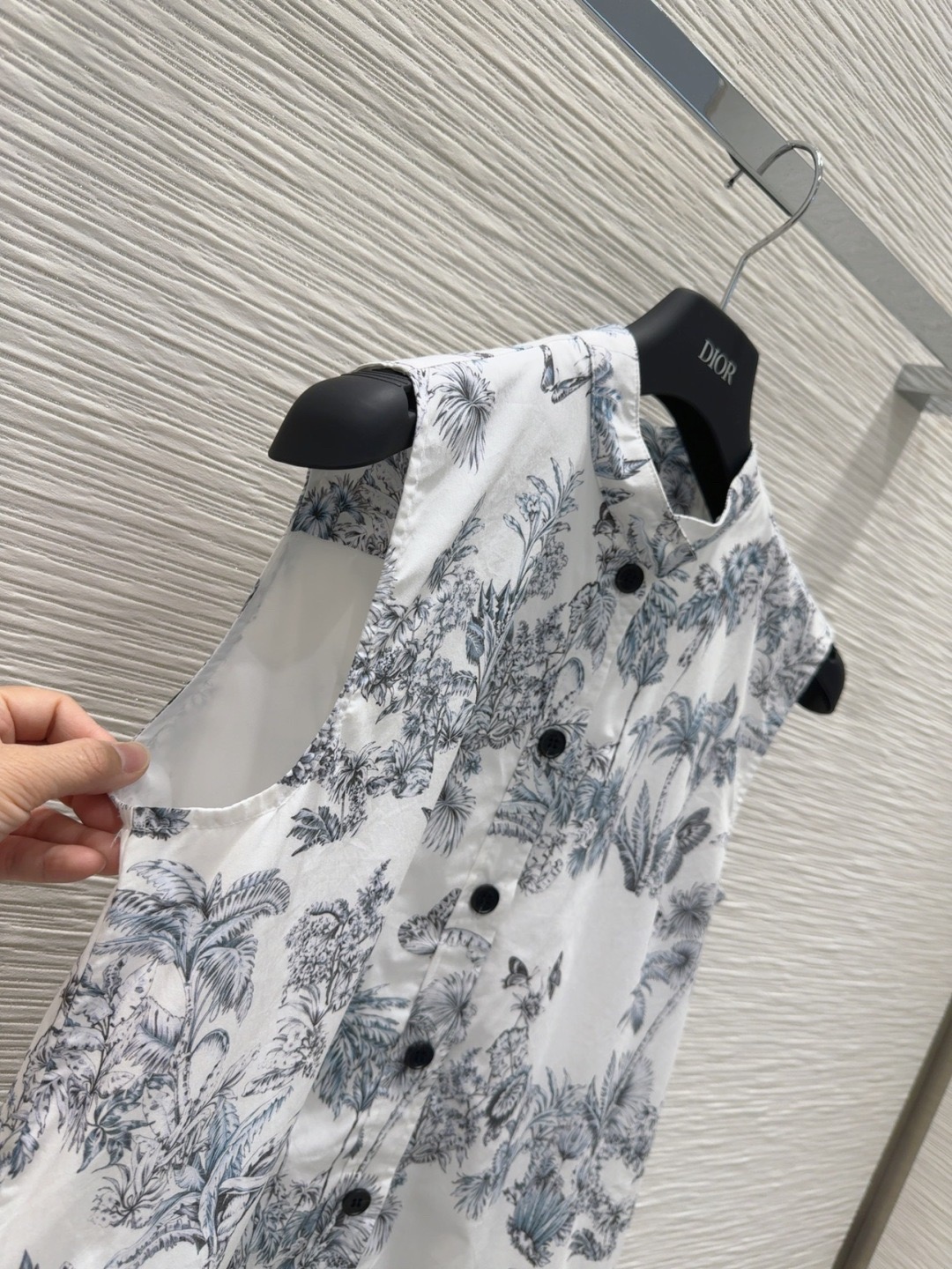 ディオール Dioriviera ストレート ラッフルドレス