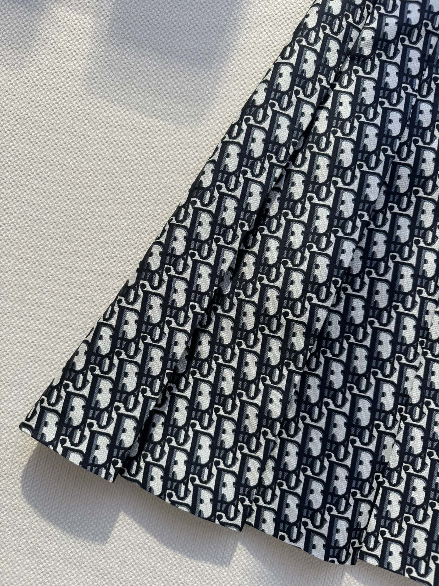 DIOR プリーツ ショートドレス