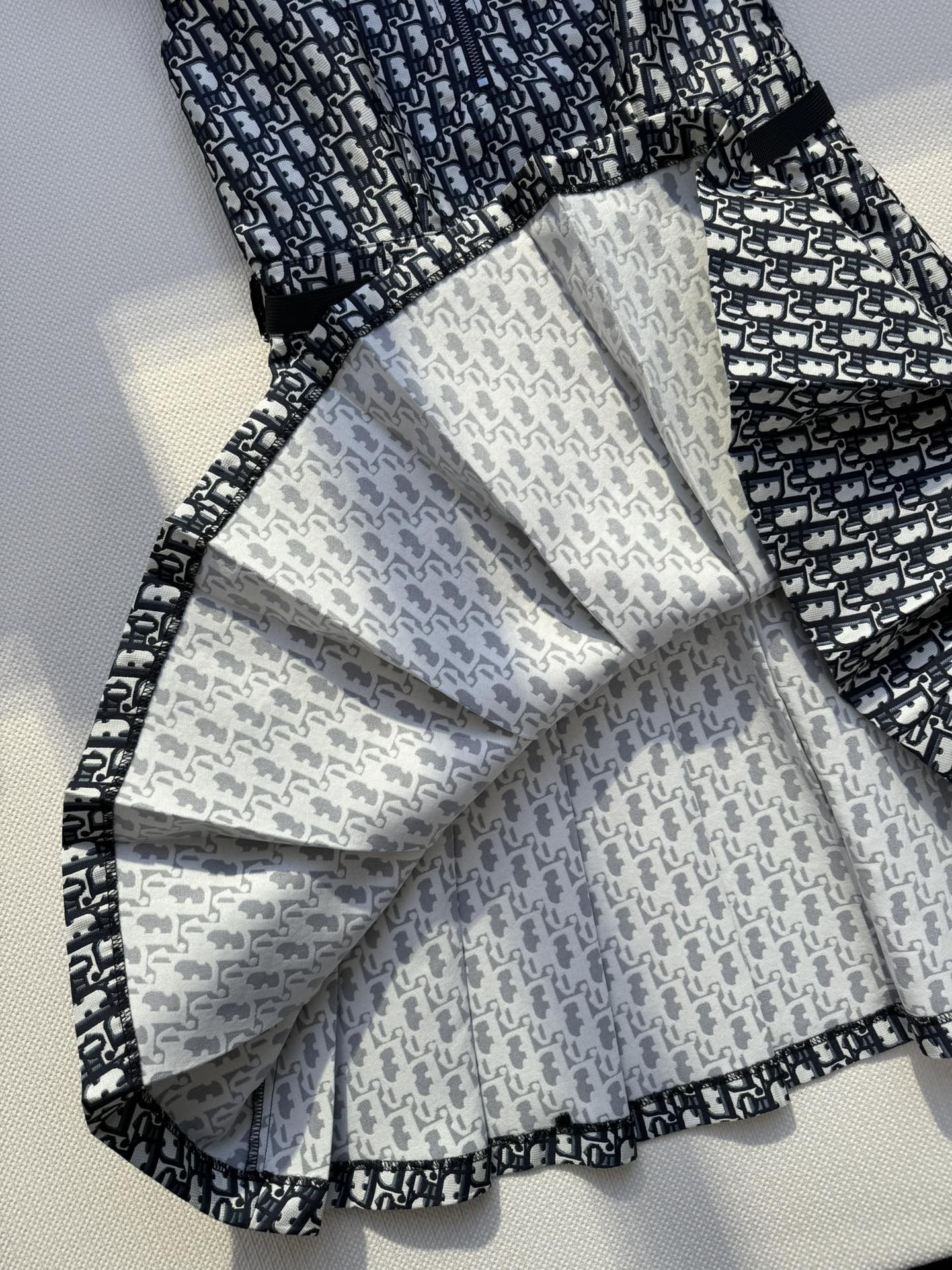 DIOR プリーツ ショートドレス