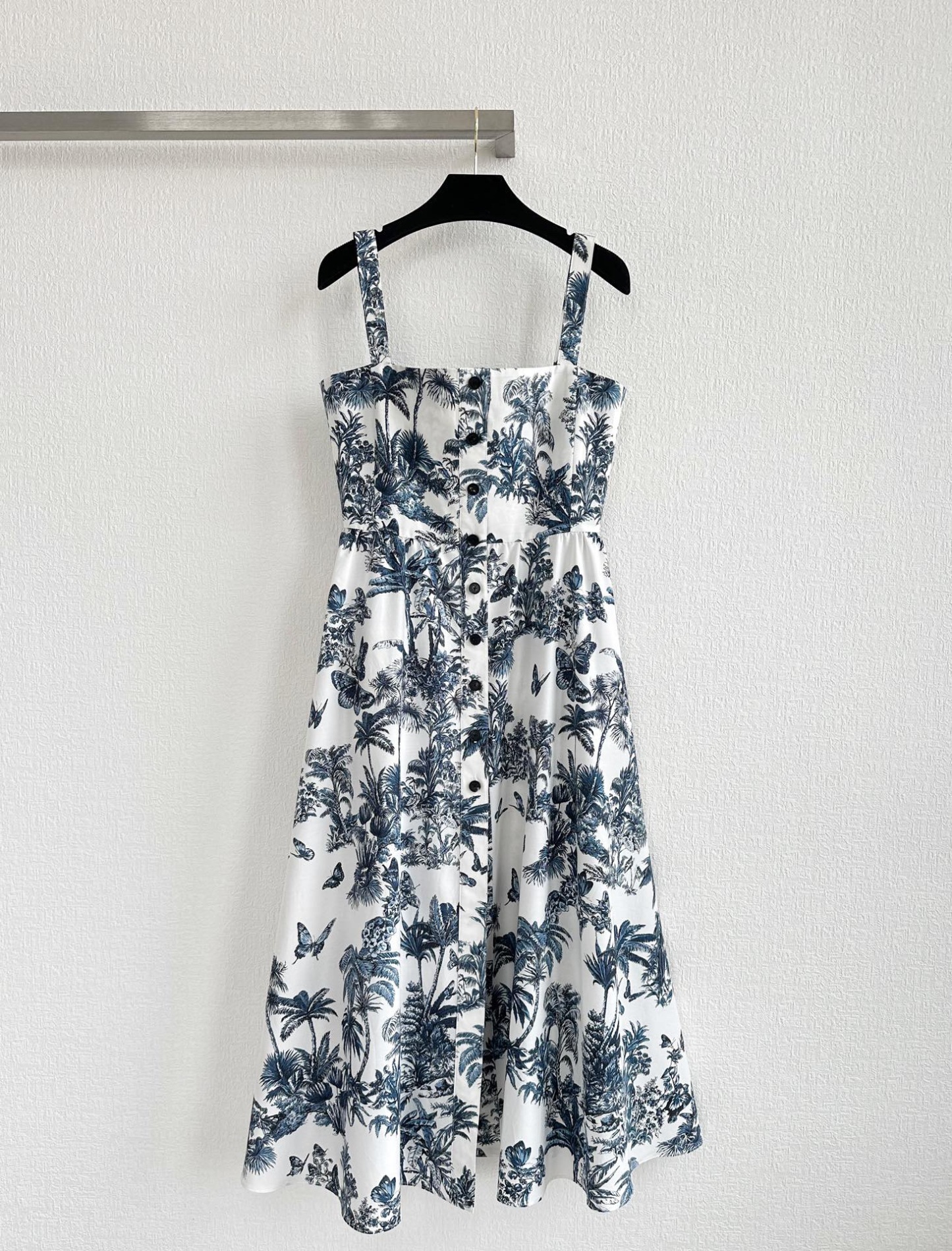 ディオール Dioriviera フレア ミディドレス