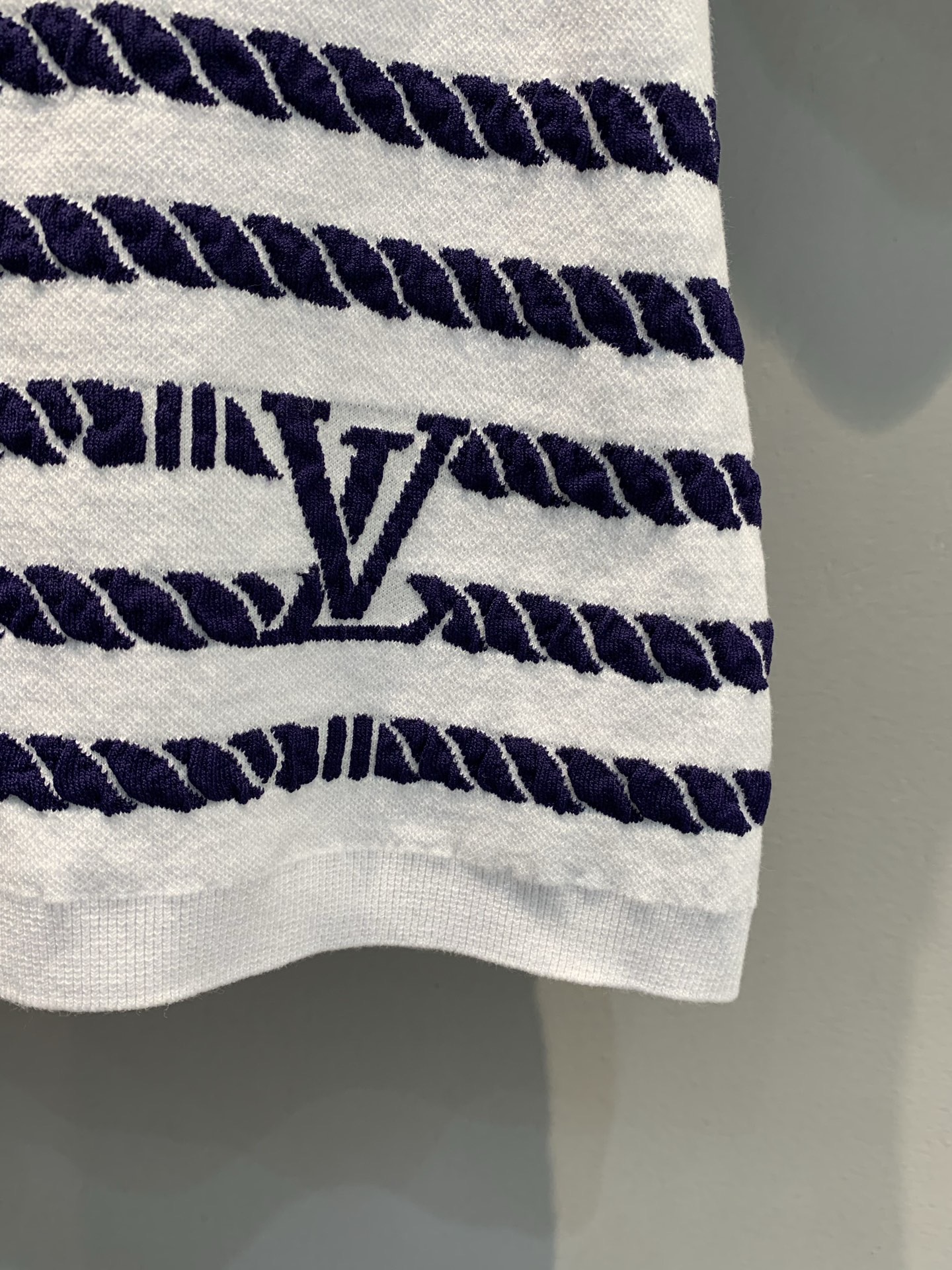 Louis vuitton ロープストライプ ニットトップ