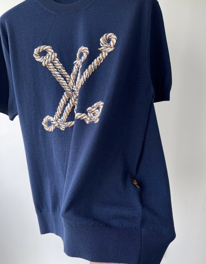 Louis vuitton ノーティカル LV ニットトップ