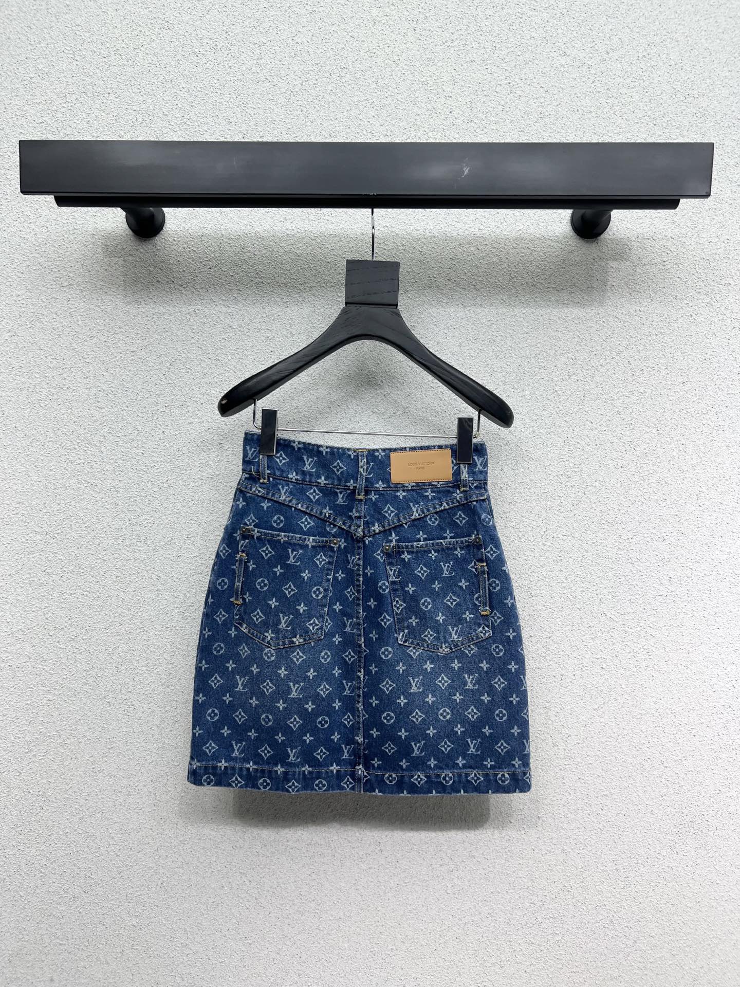 Louis vuitton モノグラム デニム ミニスカート