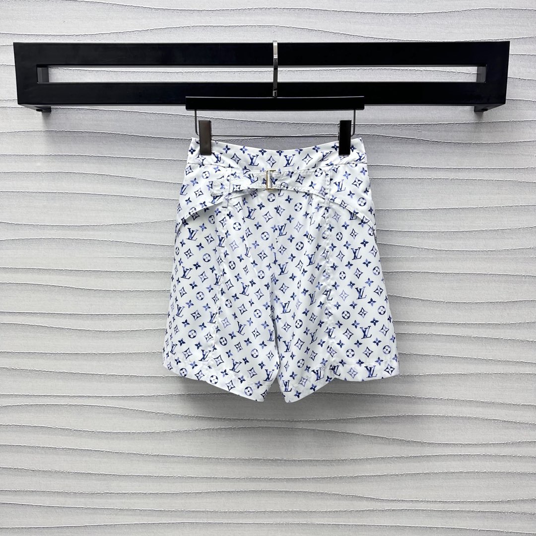 Louis vuitton アクアレル モノグラム ベルトショーツ