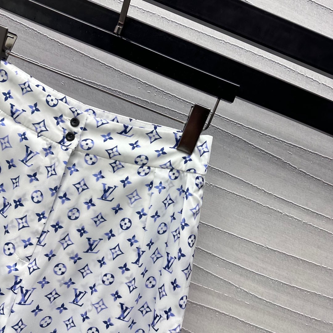 Louis vuitton アクアレル モノグラム ベルトショーツ