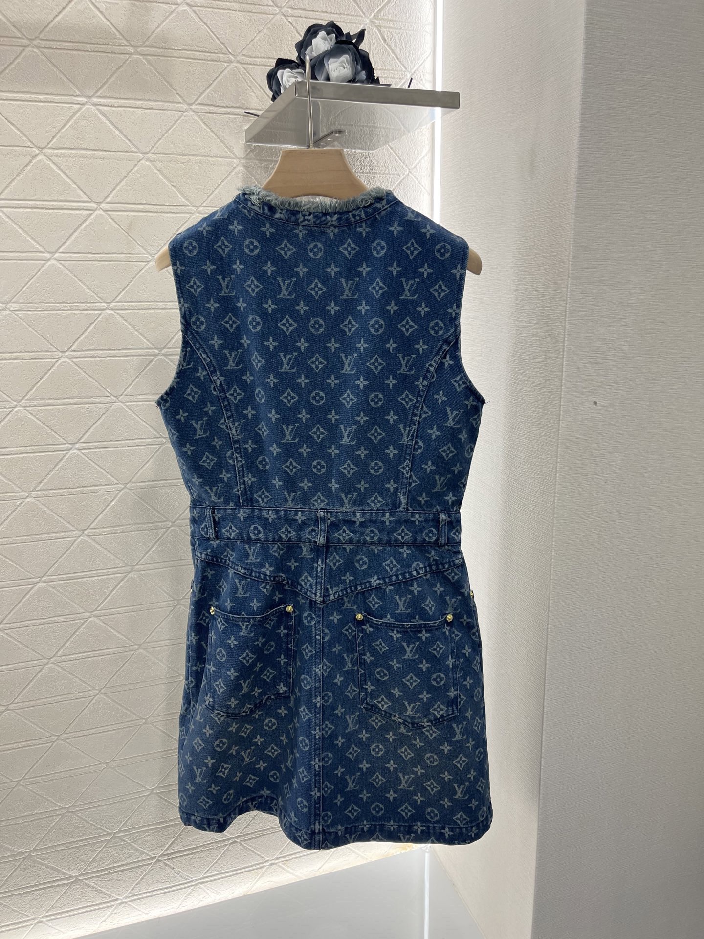 Louis vuitton モノグラム デニムドレス