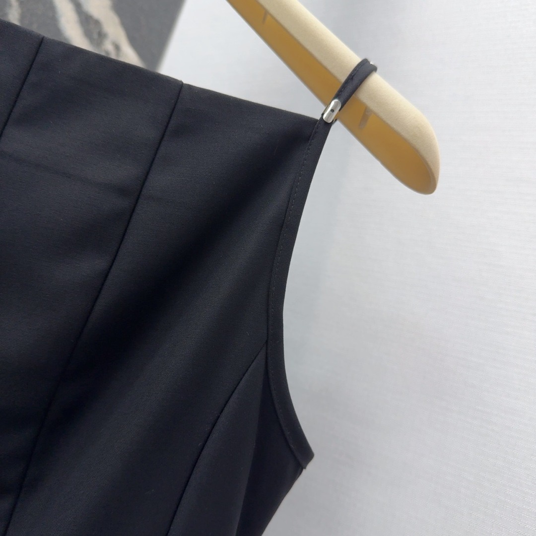 Louis vuitton カラーブロック プリーツドレス
