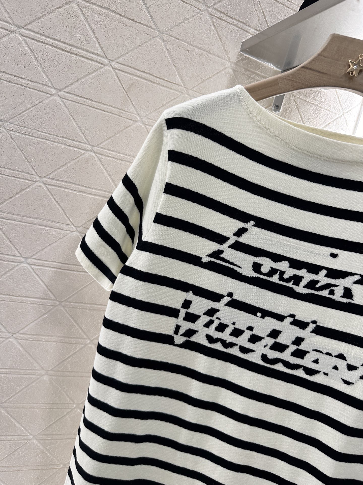 Louis vuitton シグネチャーストライプ ニットドレス
