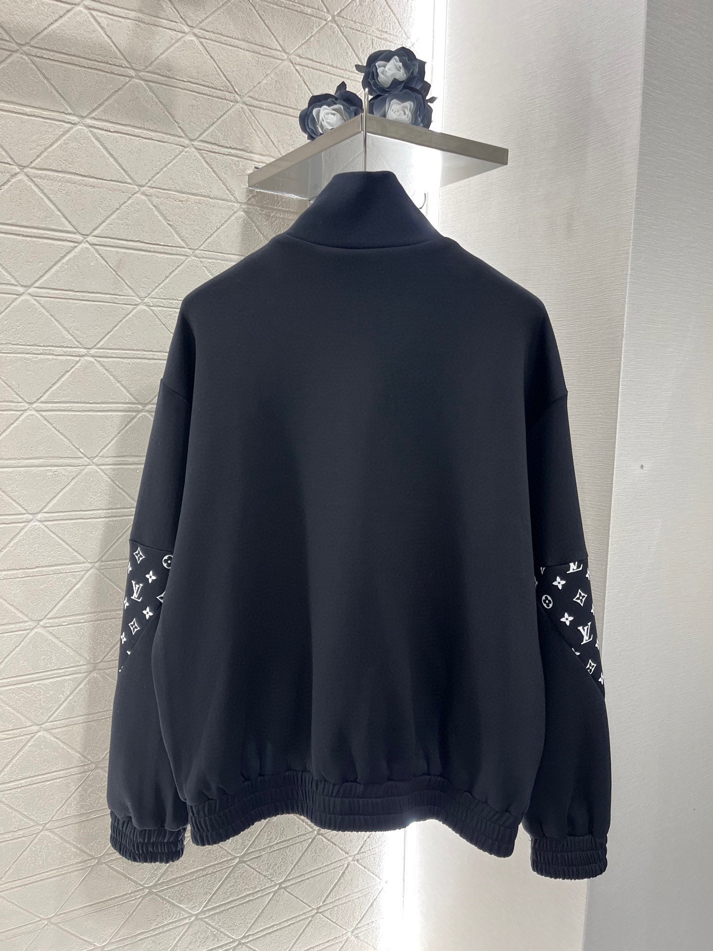 Louis vuitton モノグラムアクセント ニットジャケット