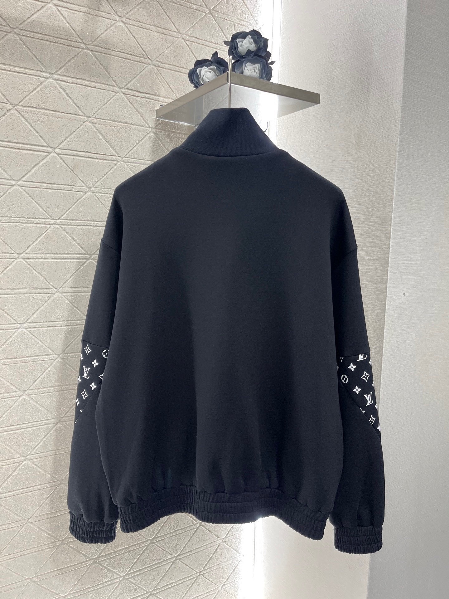 Louis vuitton モノグラムアクセント ニットジャケット