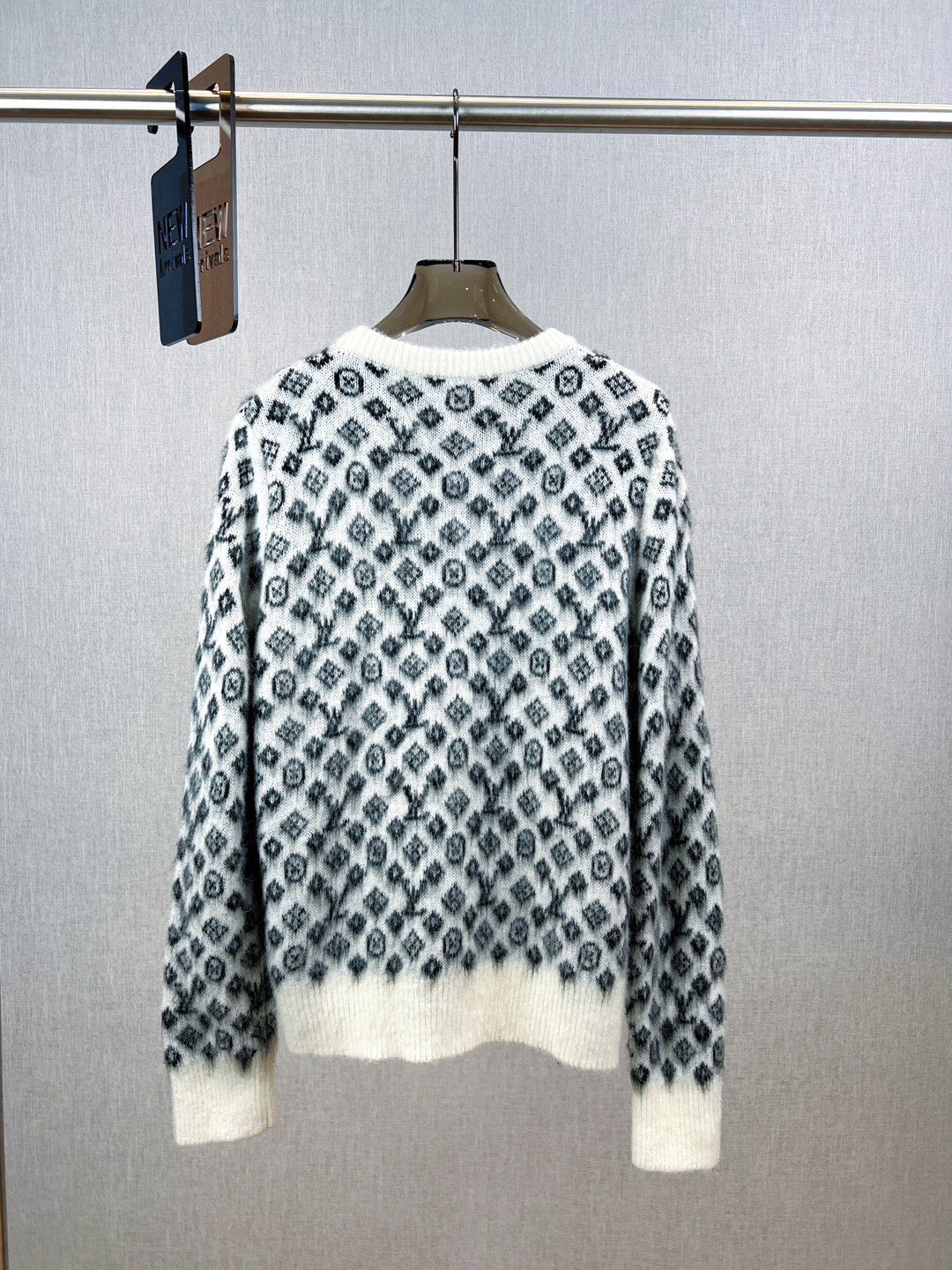 Louis vuitton モノグラムブラッシュドニットプルオーバー