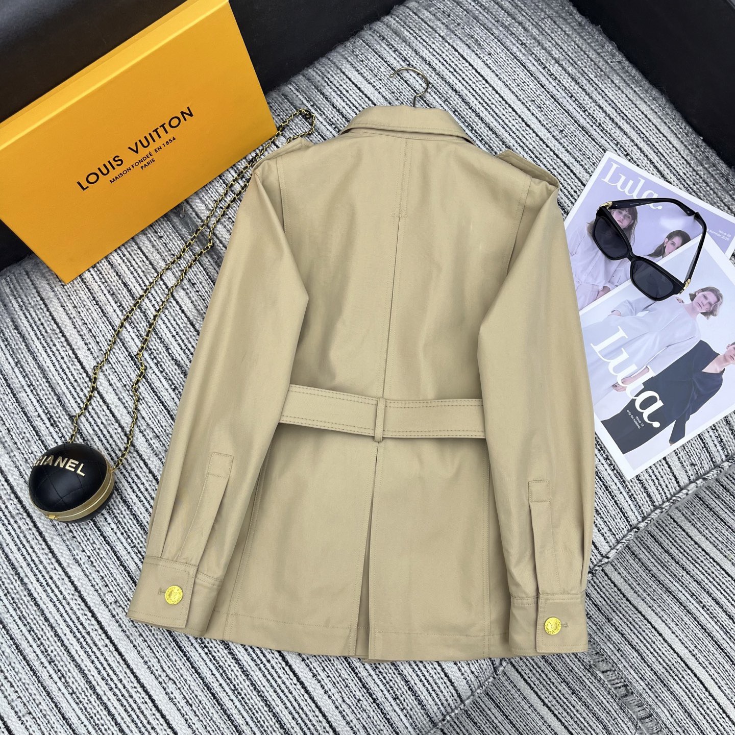 Louis vuitton ベルテッドサファリジャケット