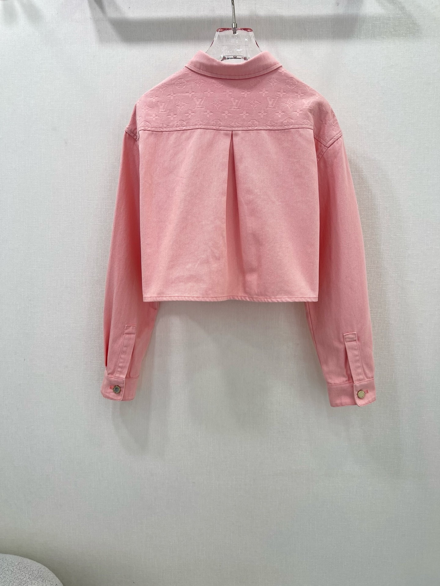 Louis vuitton クロップド デニムシャツ