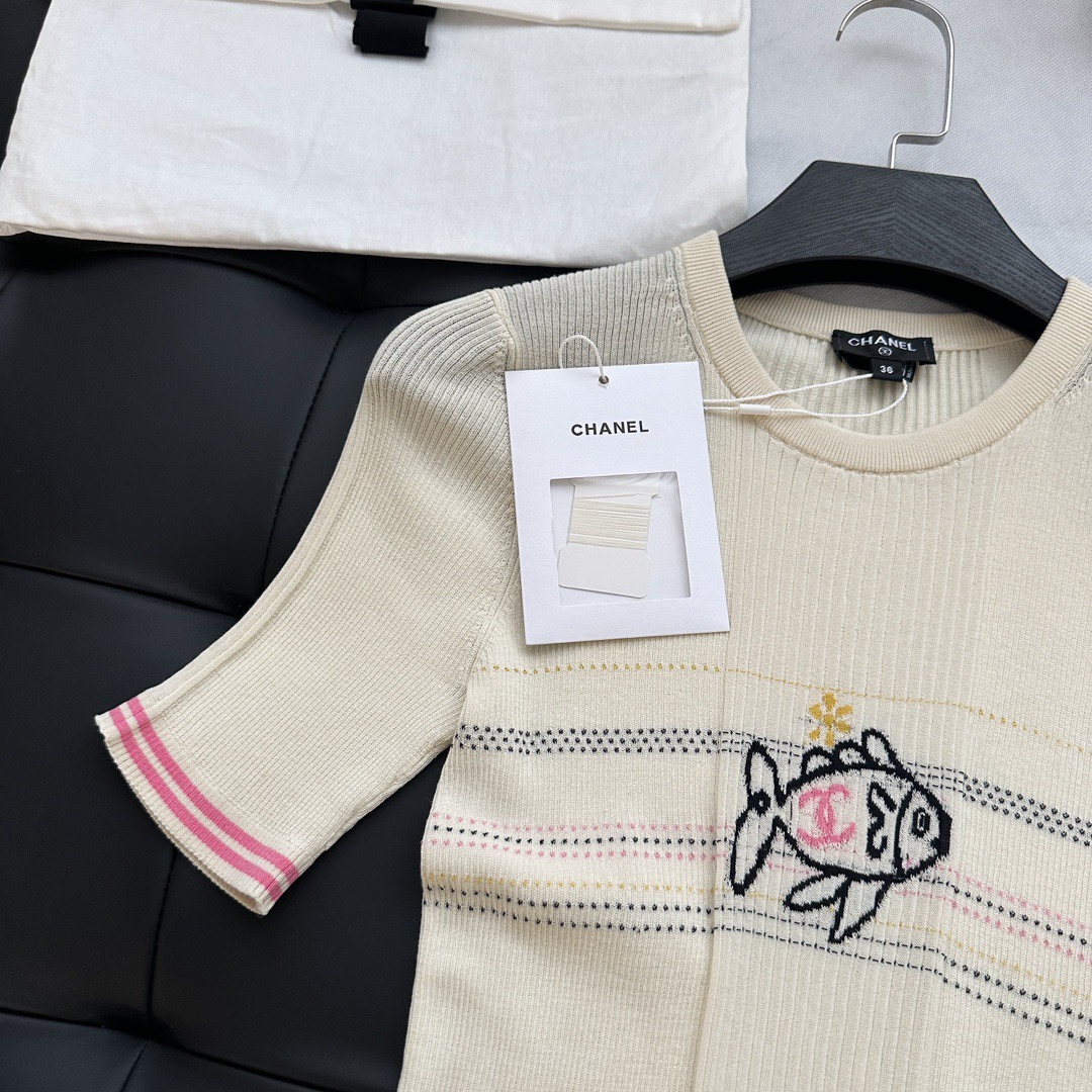 【CHANEL】25C ニット 半袖