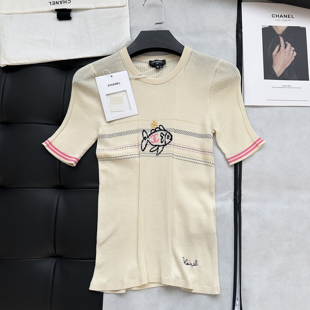【CHANEL】25C ニット 半袖