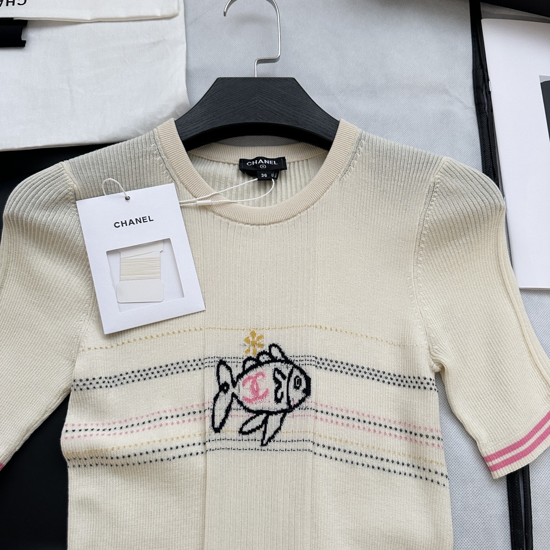 【CHANEL】25C ニット 半袖