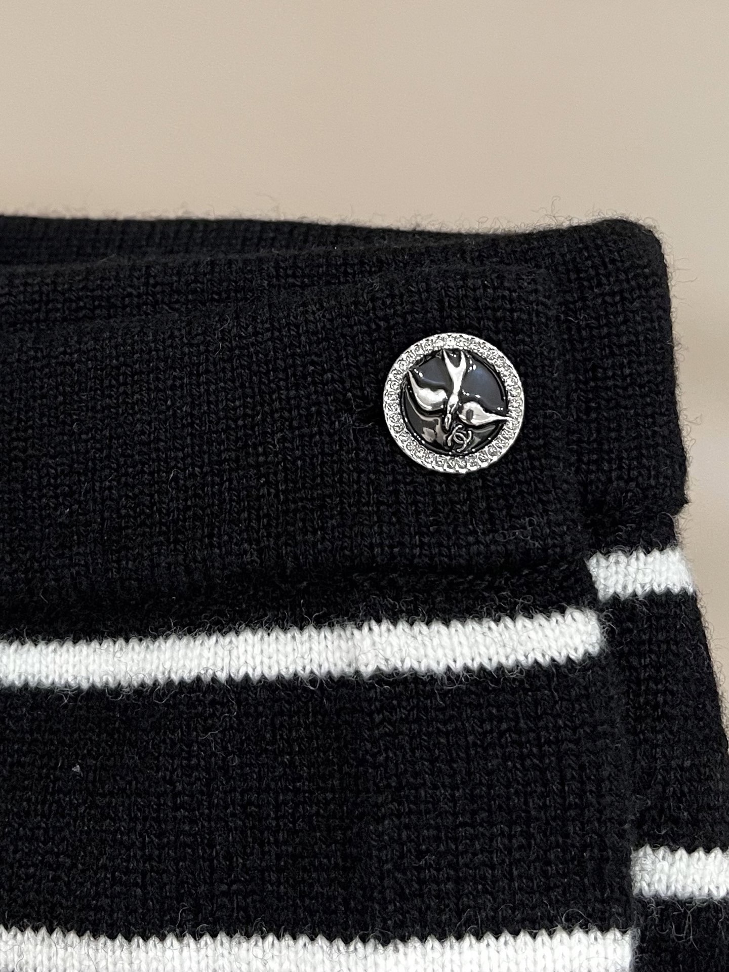 CHANEL 25P☆カシミヤキュロットスカート