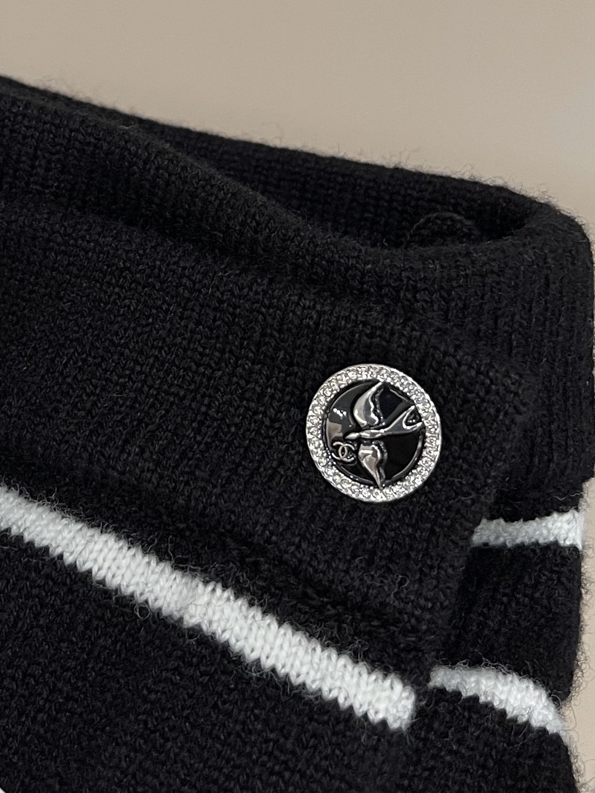 CHANEL 25P☆カシミヤキュロットスカート