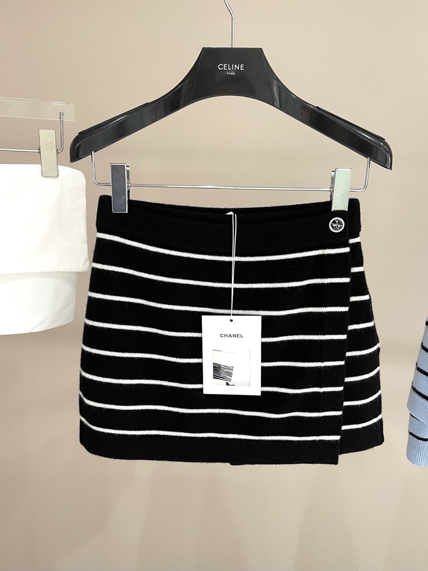 CHANEL 25P☆カシミヤキュロットスカート