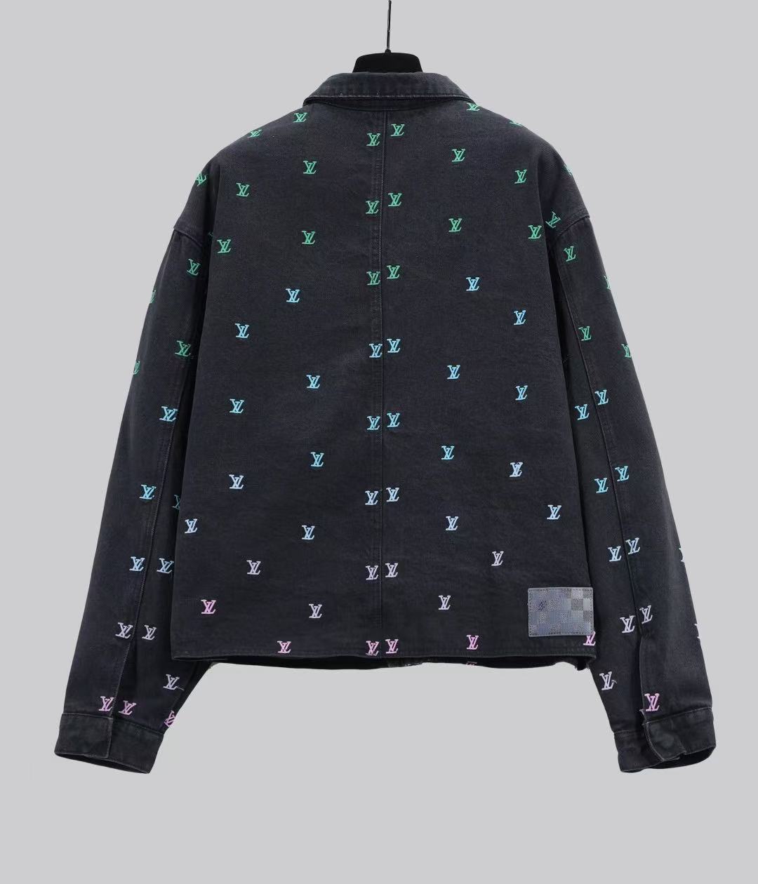 LV ブラゾン グラディエントエンブロイダリーデニム コーチジャケット