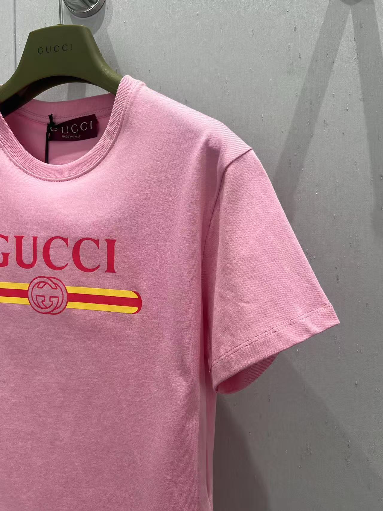 GUCCI プリント コットンジャージー Tシャツ