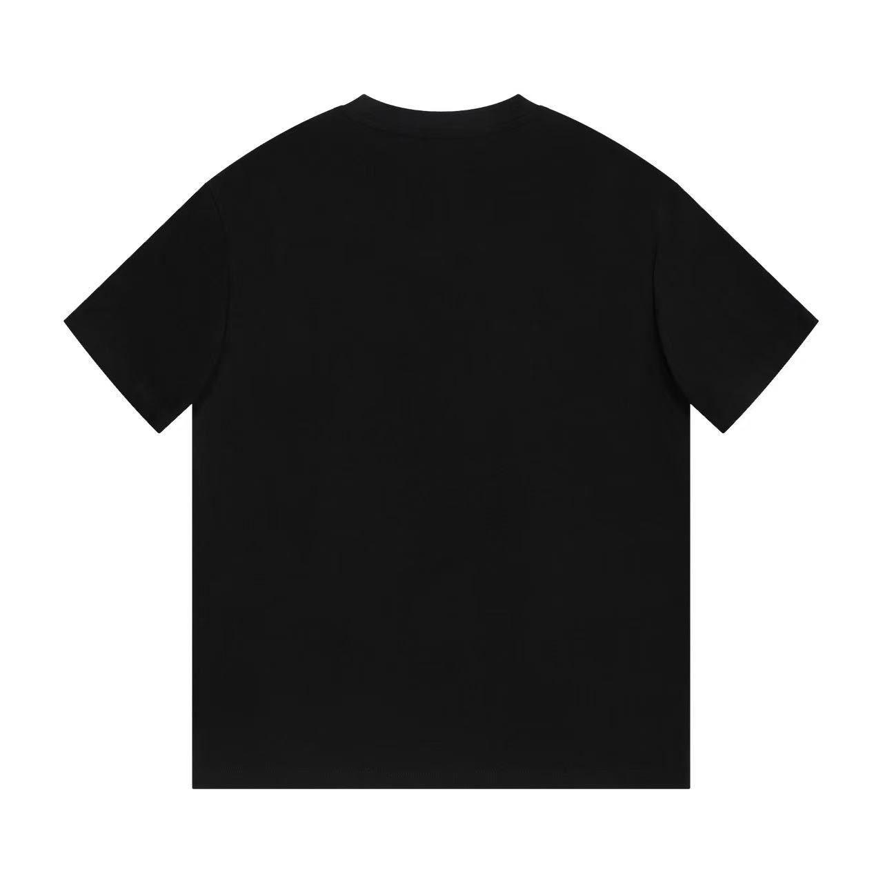 Burberry チェックラベル コットンTシャツ