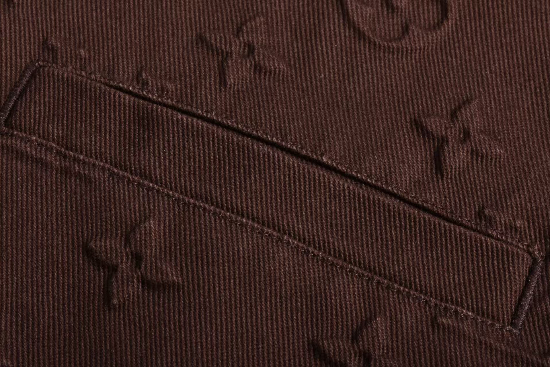 Louis vuitton モノグラムエンボスド オーバーシャツ